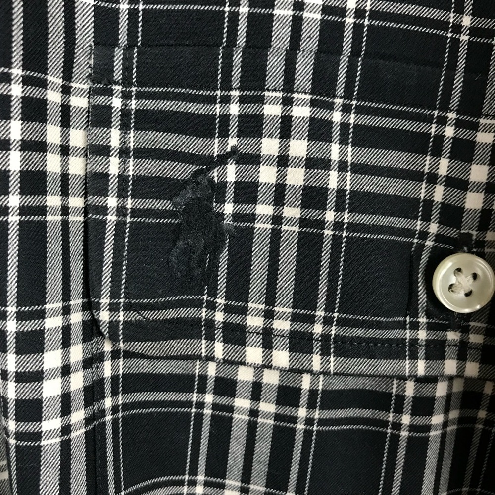 Vintage 1990s Ralph Lauren Polo 4XB Button Long Sleeve Shirt - Picture 4 of 4